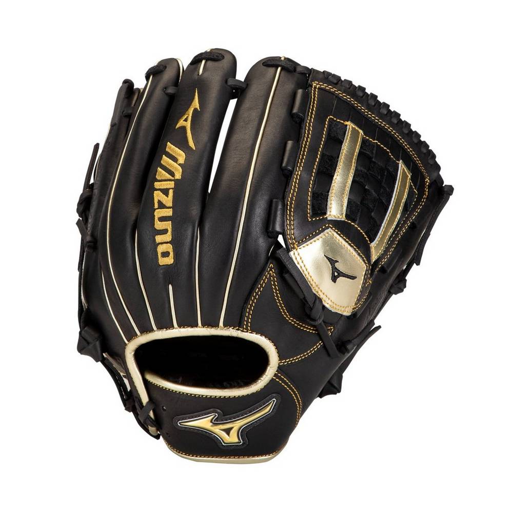 Guanti Mizuno Baseball MVP Prime SE Pitcher 12" Uomo - Nere/Oro - 38405-DUGJ